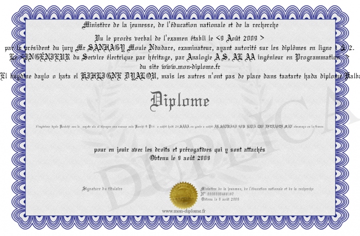 diplome yale